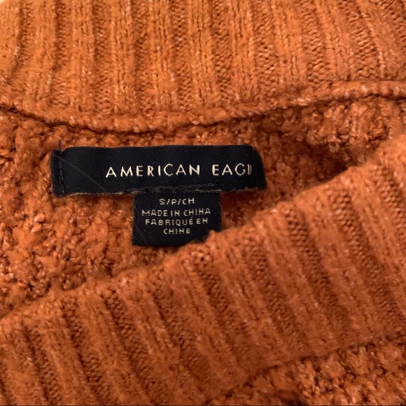 Orange/Rust Knit Sweater from American Eagle - Picture 4 of 5